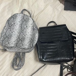 Mini backpack purses